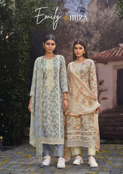 Emily By Ibiza Fancy Lawn Cotton Summer Wear Salwar Kameez Collection